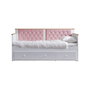 Hanah Home Alacati Cama nido Blanco y rosa